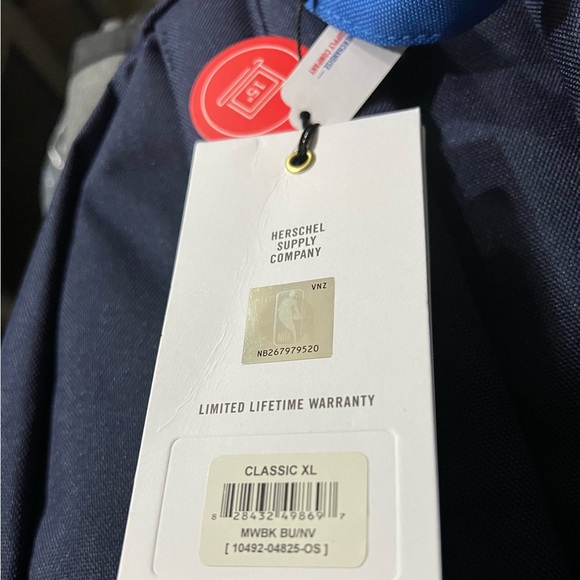 Herschel Milwaukee Bucks Limited City Edition XL Classic Backpack bag basketball - Picture 7 of 8